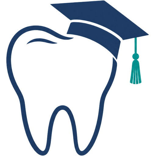 SLC Institute tooth and graduation cap logo